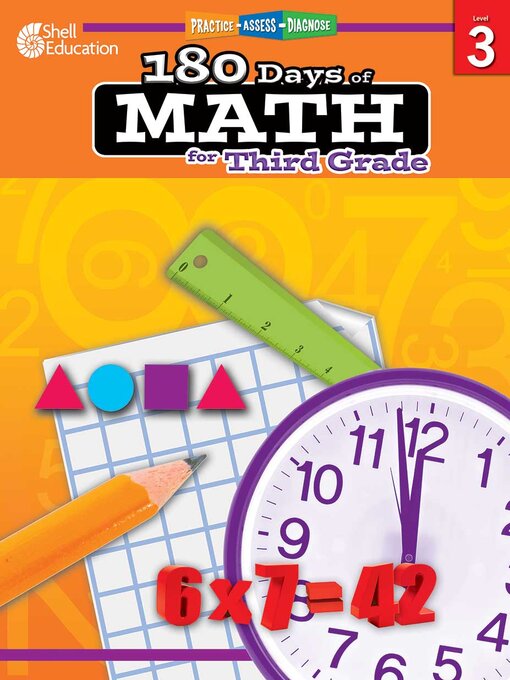 Cover image for 180 Days of Math for Third Grade